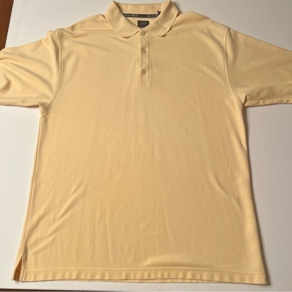 Haggar Other - EUC Haggar Cool 18 Mens Polo Shirt Large Golf Tennis Short Sleeve (Y)